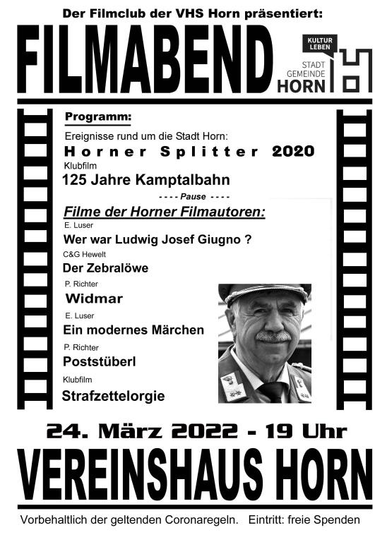 Filmabend des Filmklub Horn